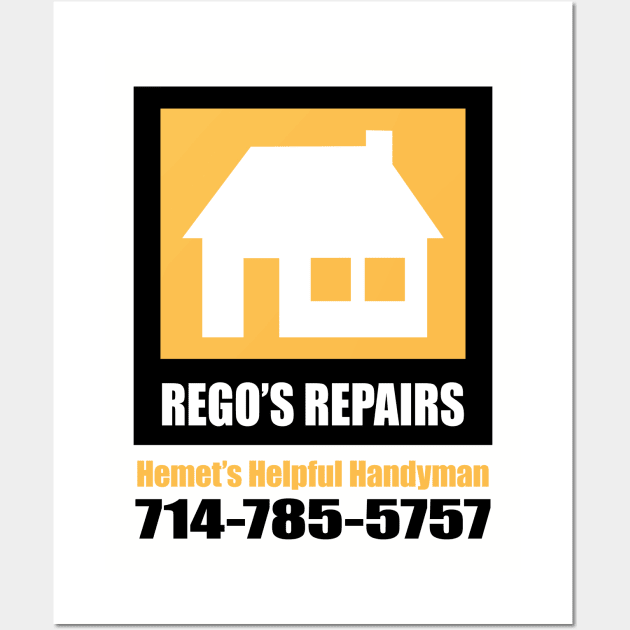 Rego's Repairs Wall Art by Rego's Graphic Design